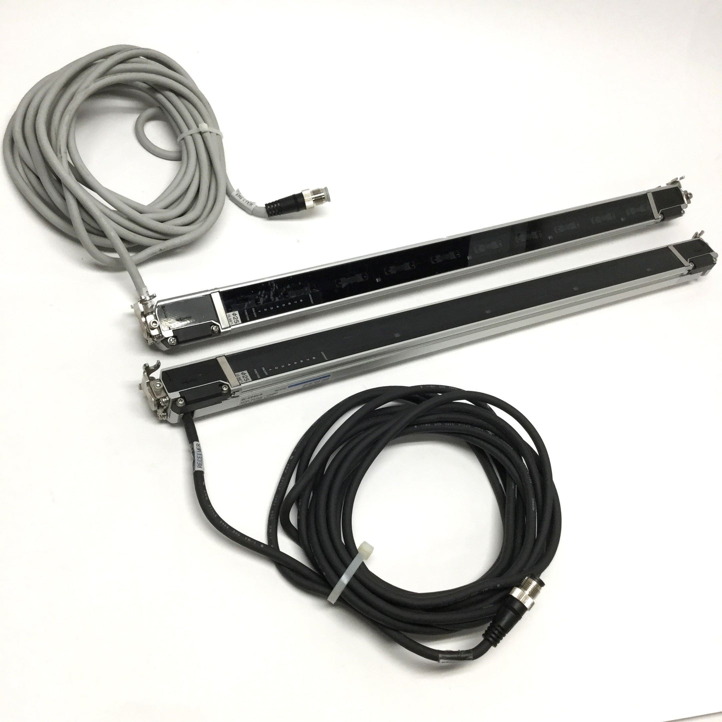 Used Keyence SL-C24H Safety Light Curtain Transmitter & Receiver Pair Set 460mm 24VDC