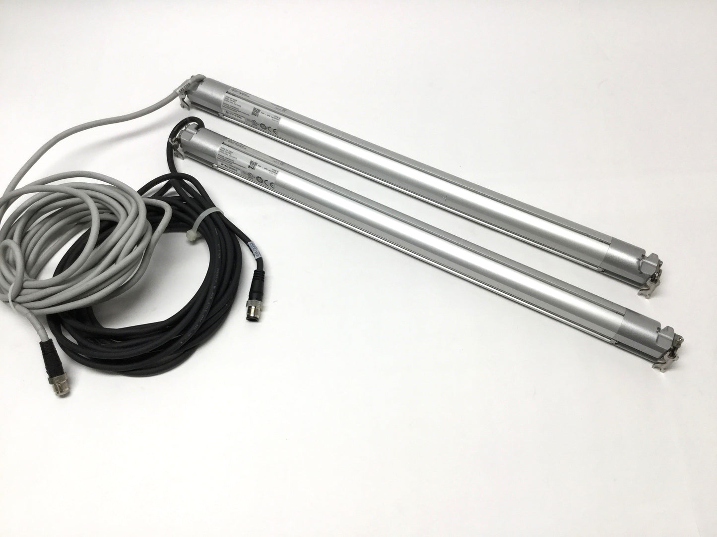 Used Keyence SL-C24H Safety Light Curtain Transmitter & Receiver Pair Set 460mm 24VDC