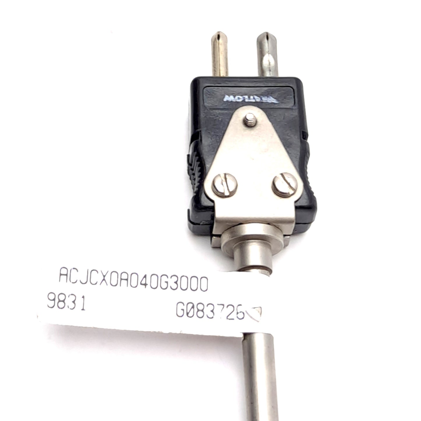 Used Watlow ACJAX0A040G3000 Special J Thermocouple, Grounded, 1/4"x4" Sheath