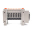 Used SMC SS5Y3-10F2-08B-C4 Pneumatic Manifold, ø4mm One-Touch, 0.7MPa, D-Sub 25-Pin