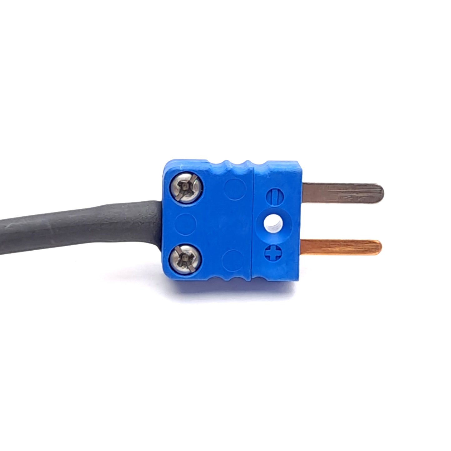 Used Watlow 73XTTGA024F Type T Thermocouple, 24" Lead, Grounded, Mini Male, Ø5mm Ring