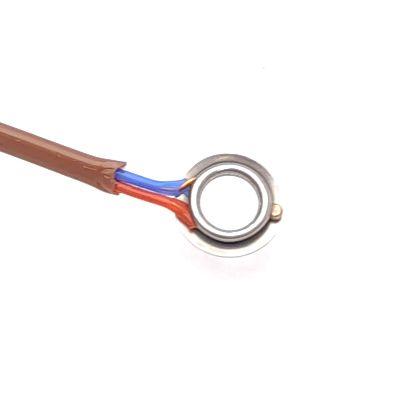 Used Watlow 73XTTGA024F Type T Thermocouple, 24" Lead, Grounded, Mini Male, Ø5mm Ring