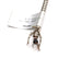 Used Tempco TCP2JG77ABR0 Type J Thermocouple, 77" Hose, 0.188"x3/8" Tip, Flying Leads