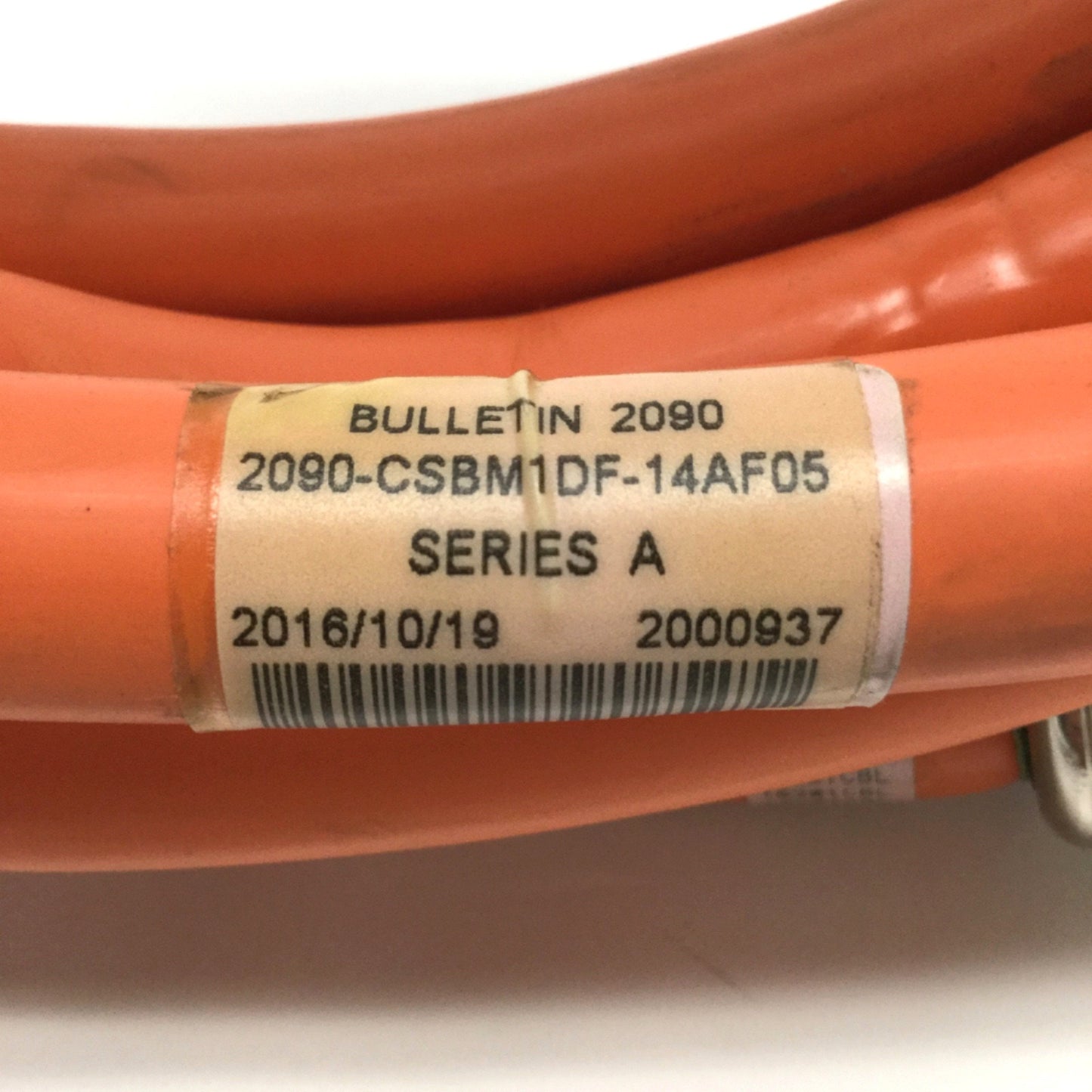 Used Allen Bradley 2090-CSBM1DF-14AF05 Kinetix Motor Power/Feedback/Brake Cable 5m