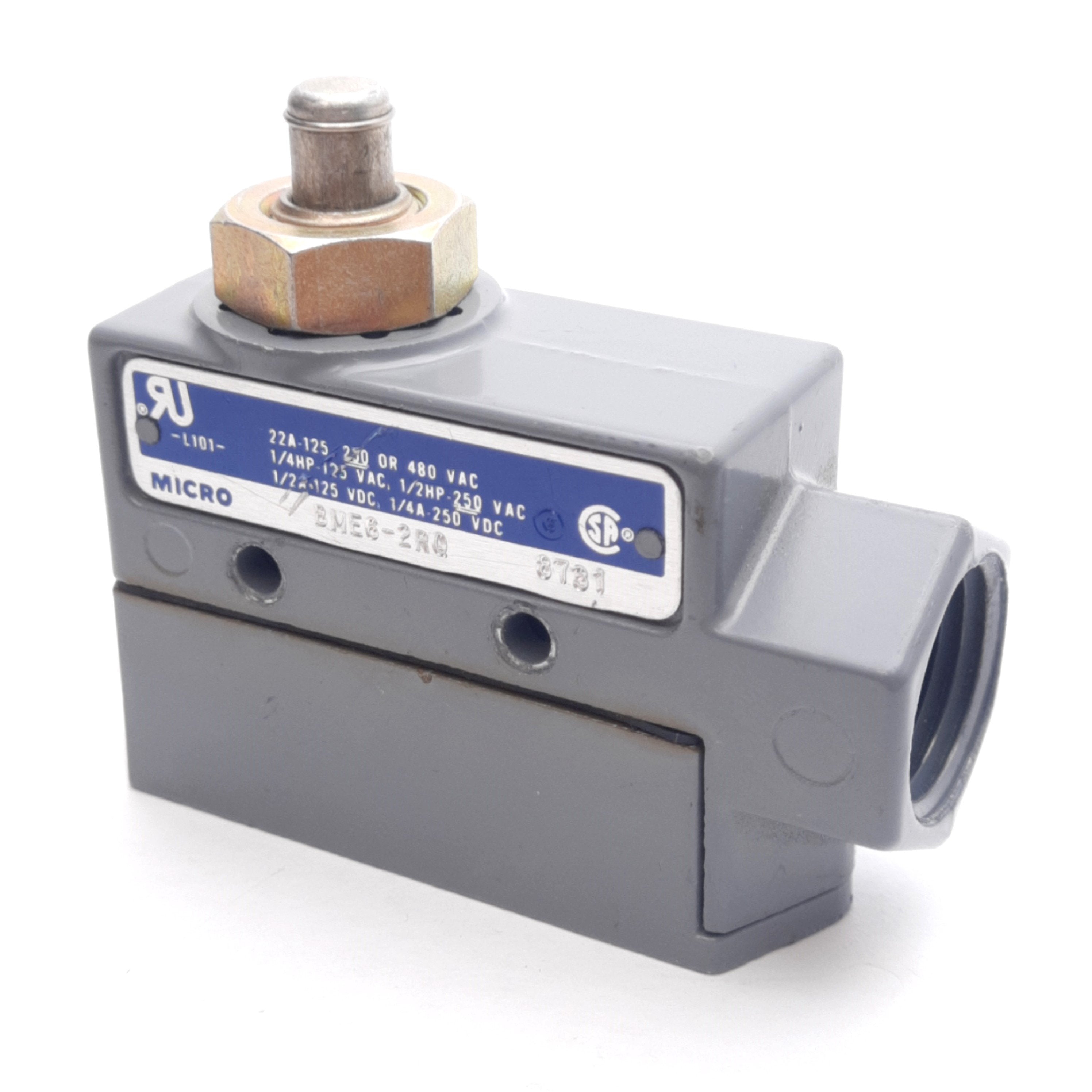 Composant Convoyeur RS2 - SPDT-20A, 125/250/480VAC - 1HP - 2HP-250VAC - Neuf (surplus Non Utilisé)