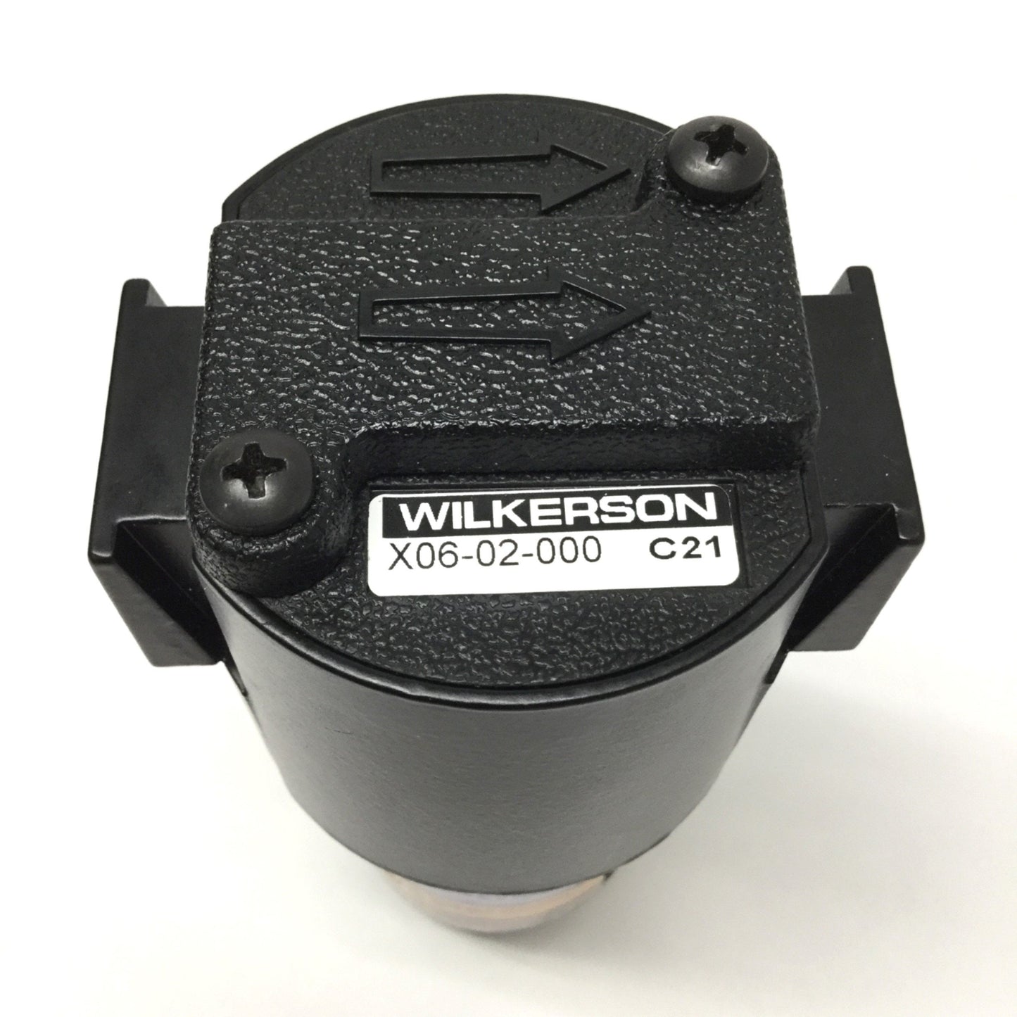 Used Wilkerson X06-02-000 Desiccant Air Dryer, 1/4" NPT, 5 SCFM, 150psi, -45°F DP