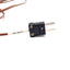 Used Watlow AFED0FA060UJ03 Type J Thermocouple, .063" x 6" Sheath, Mini Male Plug