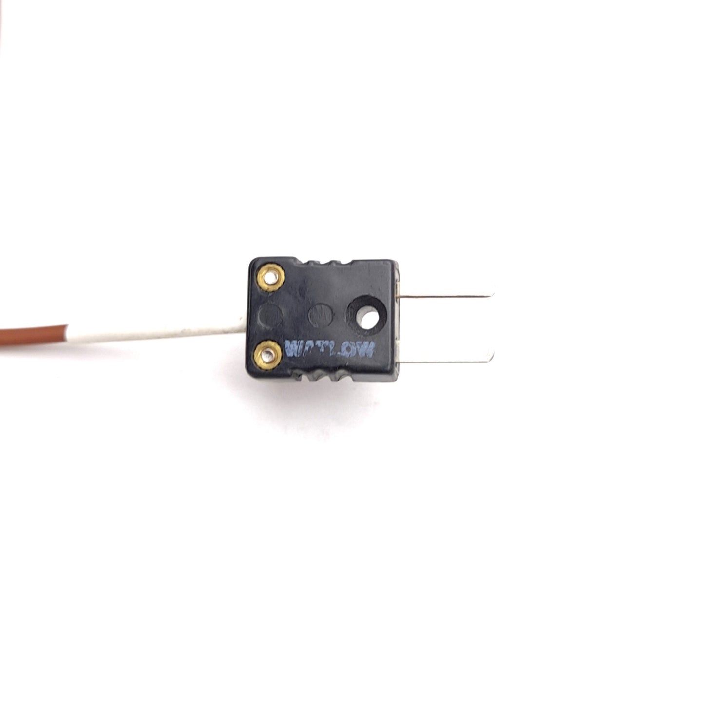 Used Watlow AFED0FA060UJ03 Type J Thermocouple, .063" x 6" Sheath, Mini Male Plug
