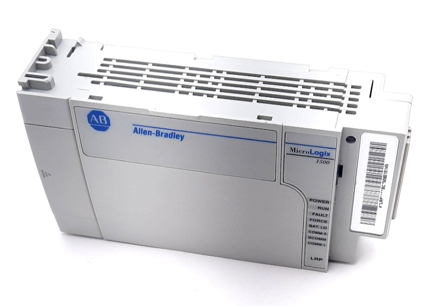 Used Allen Bradley 1764-LRP Ser B Rev C Frn 5 MicroLogix 1500 Processor Unit, 5VDC