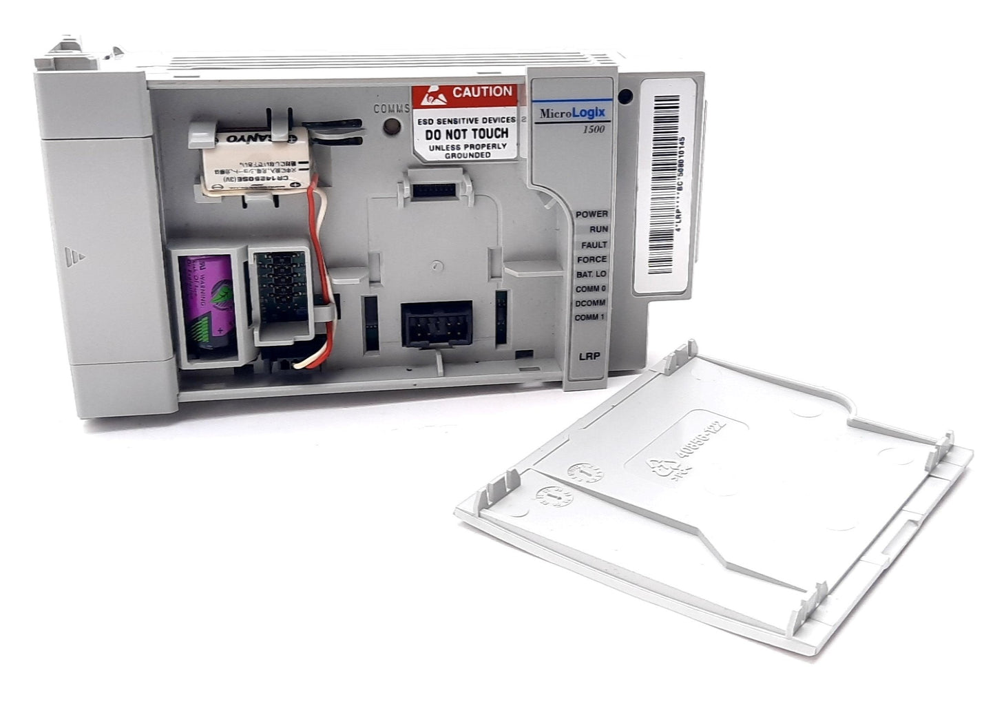 Used Allen Bradley 1764-LRP Ser B Rev C Frn 5 MicroLogix 1500 Processor Unit, 5VDC