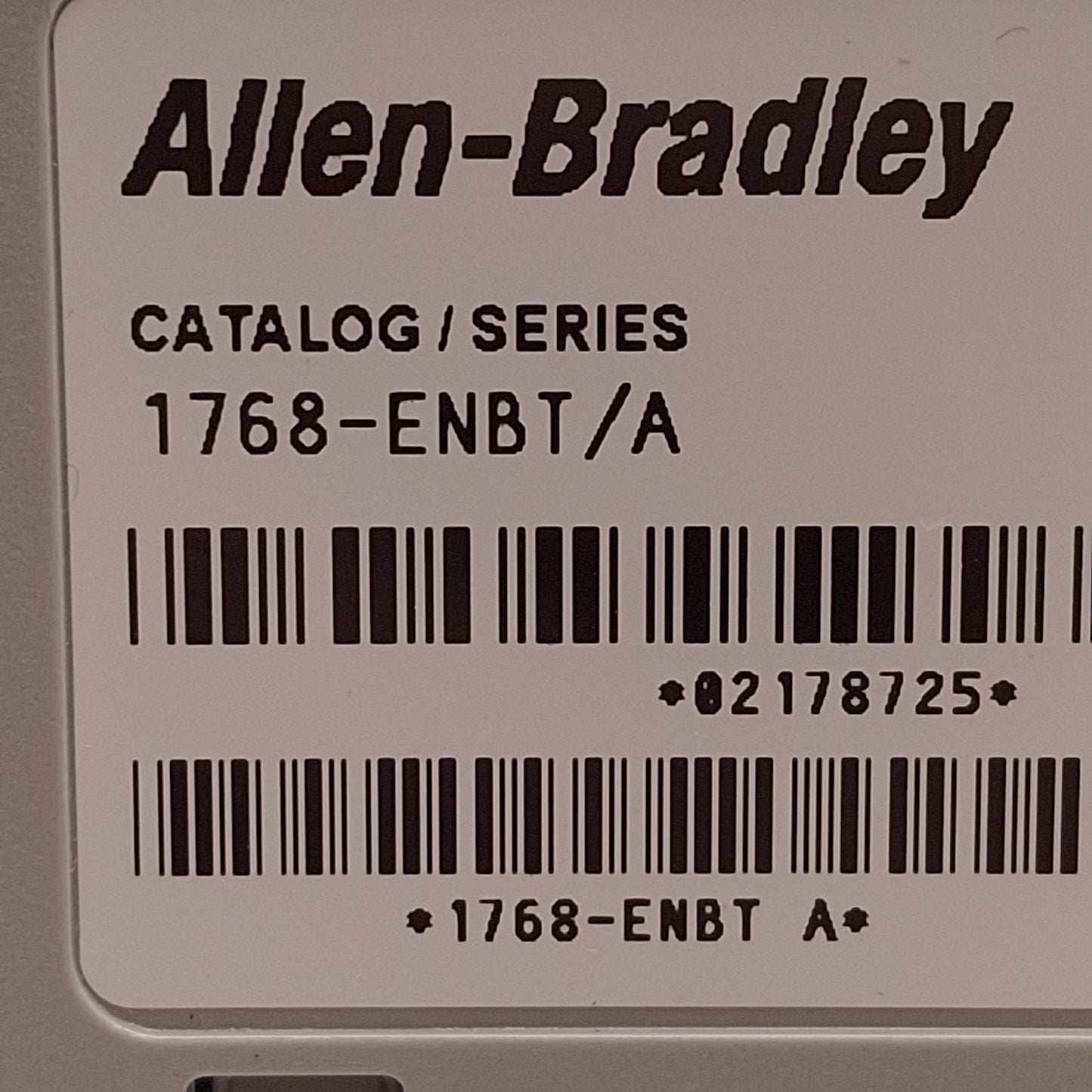Used Allen Bradley 1768-ENBT Series A CompactLogix EtherNet/IP Communication Module