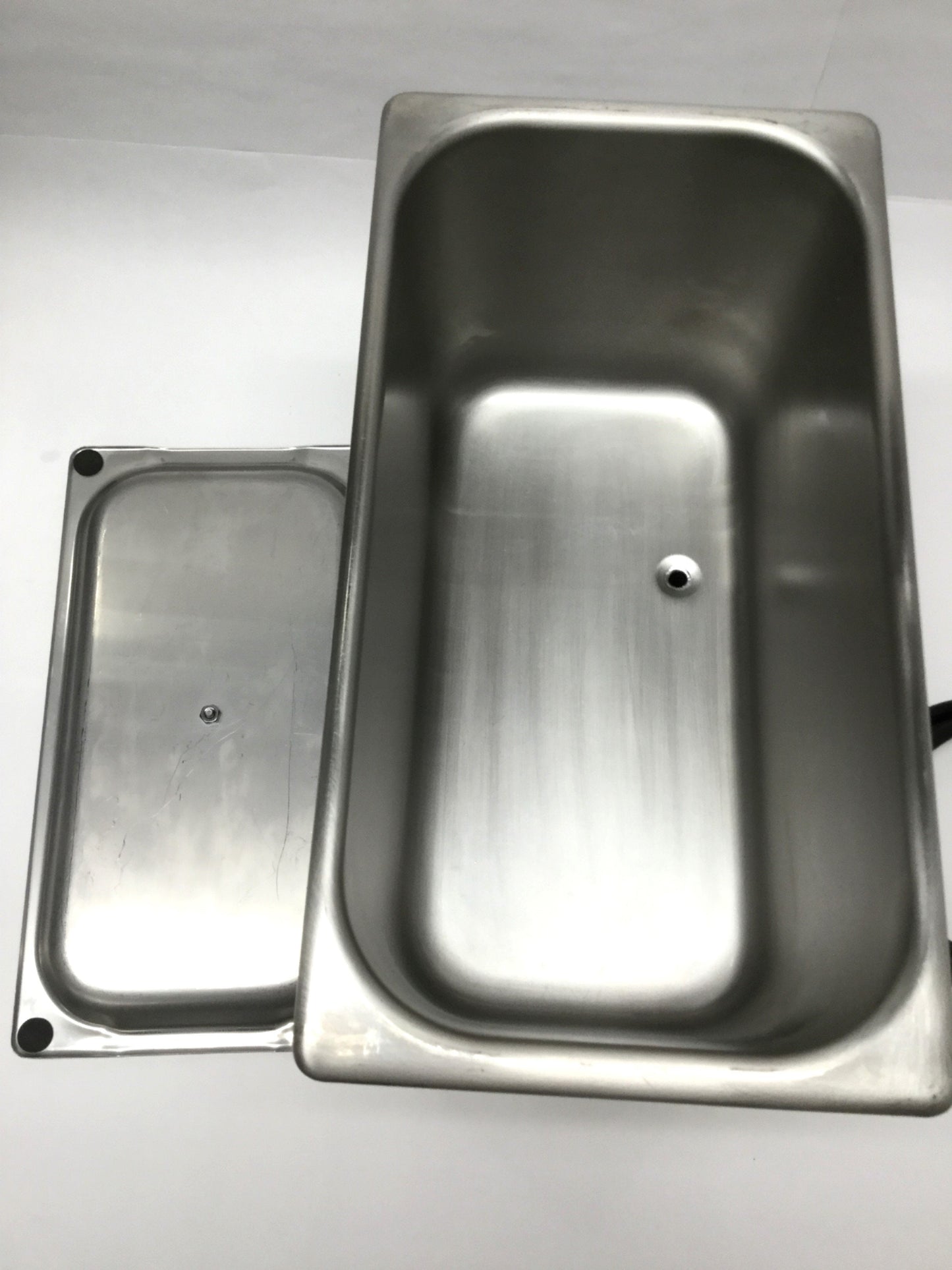 Used L&R Quantrex Q210H Heated Ultrasonic Dental/Jewelry Cleaner 1.5gal 60min Timer