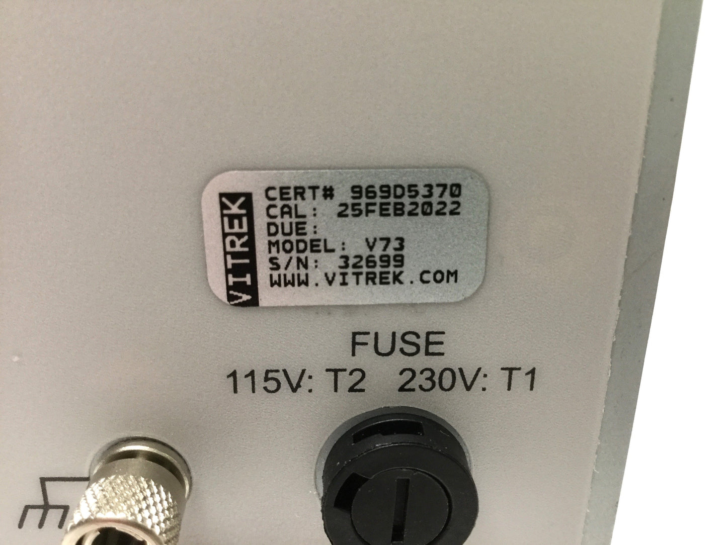Used Vitrek V73 AC/DC/IR Hipot Safety Tester, 5KV, 115VAC, 40k s/sec DSP, USB/RS232