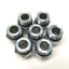 New – Open box Lot of 7 6400-10-12 Hydraulic Male Adapter Fitting 5/8" JIC 37° Flare x 3/4" ORB