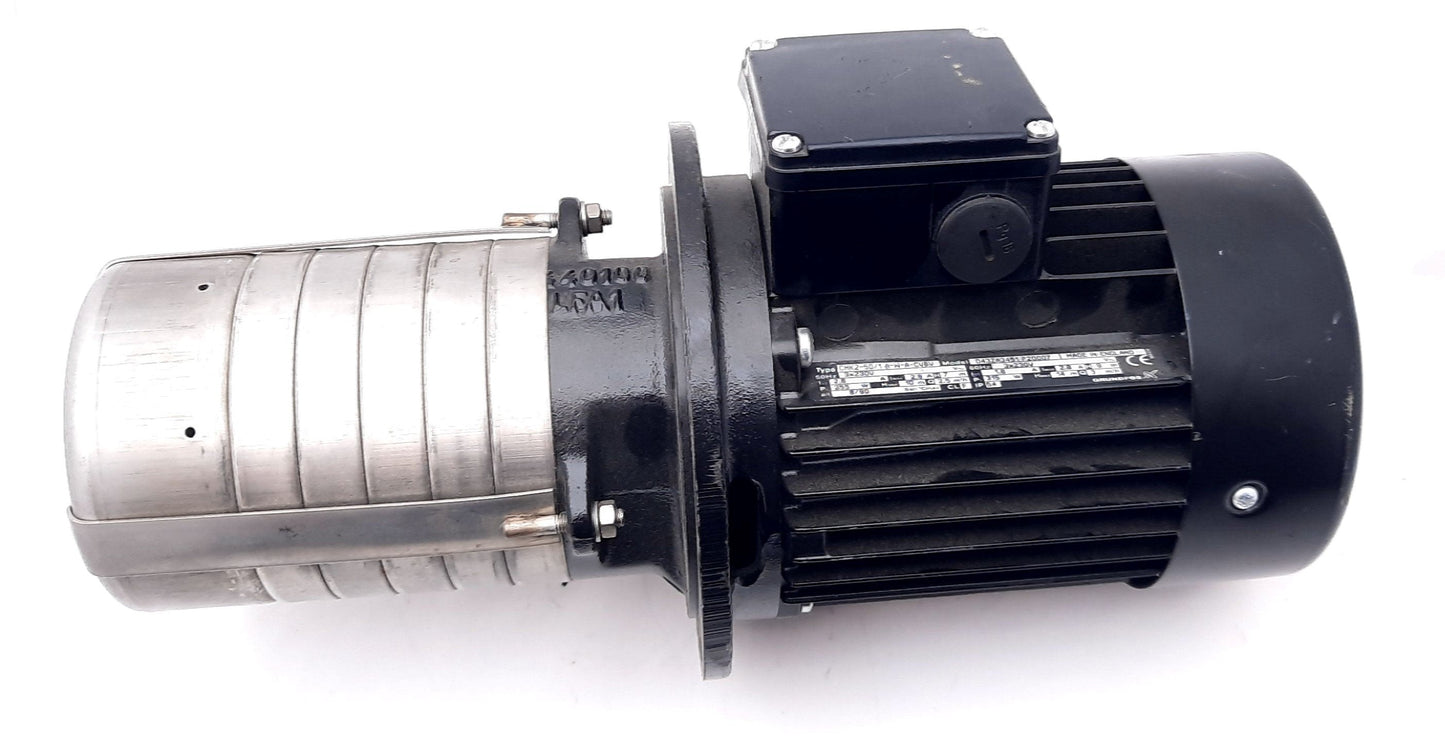 Used Grundfos CHK2-50/1 A-W-A-CVBV Coolant Pump 230VAC, 1.8A-2.8A 3m^3/H 9Meters Head