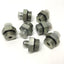 New – Open box Lot of 7 6400-08-16 Hydraulic Male Adapter Fitting 1/2" JIC 37° Flare x 1" ORB