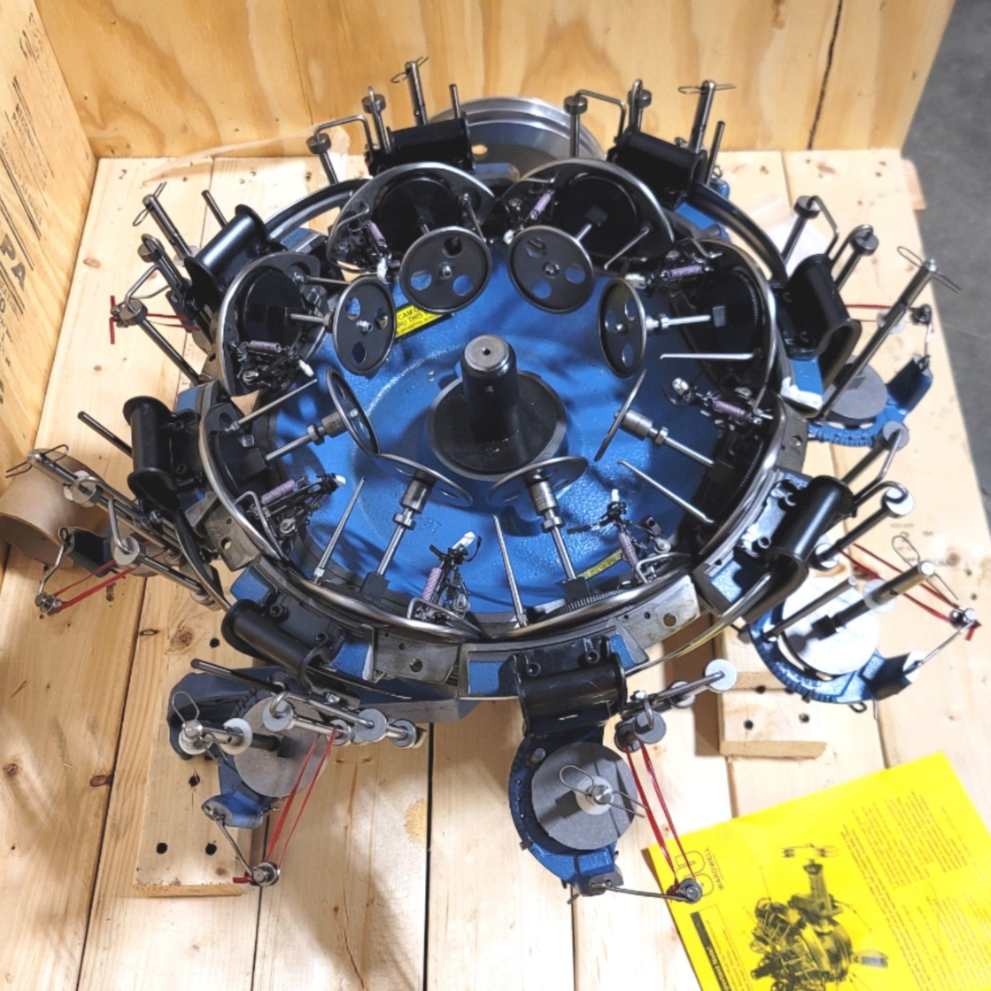 New – Open box Wardwell Speedmaster 150 W16-4R Replacement Braider Head 16 Carrier 120-150RPM