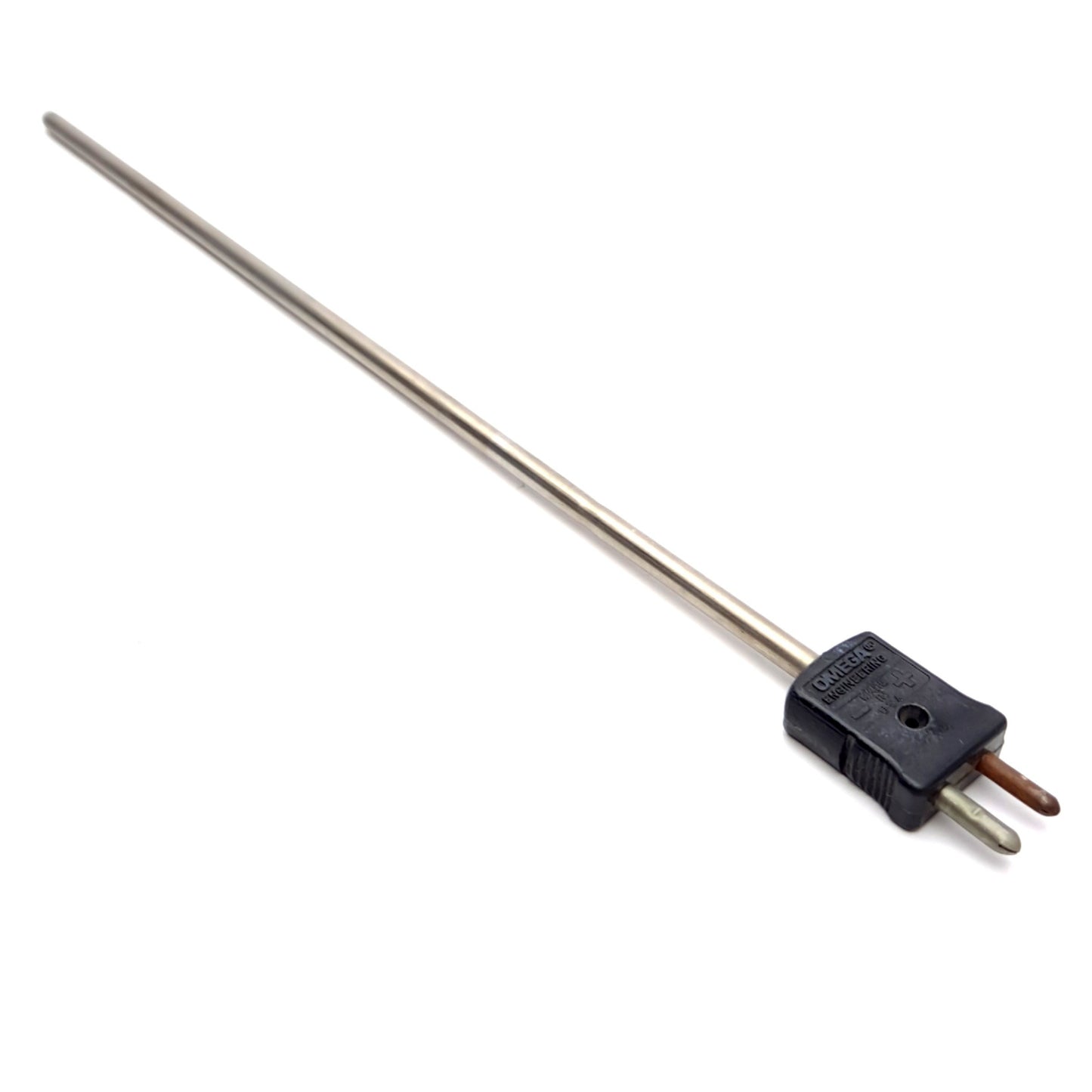 Used Omega Engineering JQSS-14U-12 Thermocouple, 0.25" x 12", Male Plug, Type J