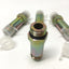 New – Open box Lot of 4 6400L-10-10 Hydraulic Male Adapter, Long, 5/8" JIC 37° Flare x 5/8" ORB