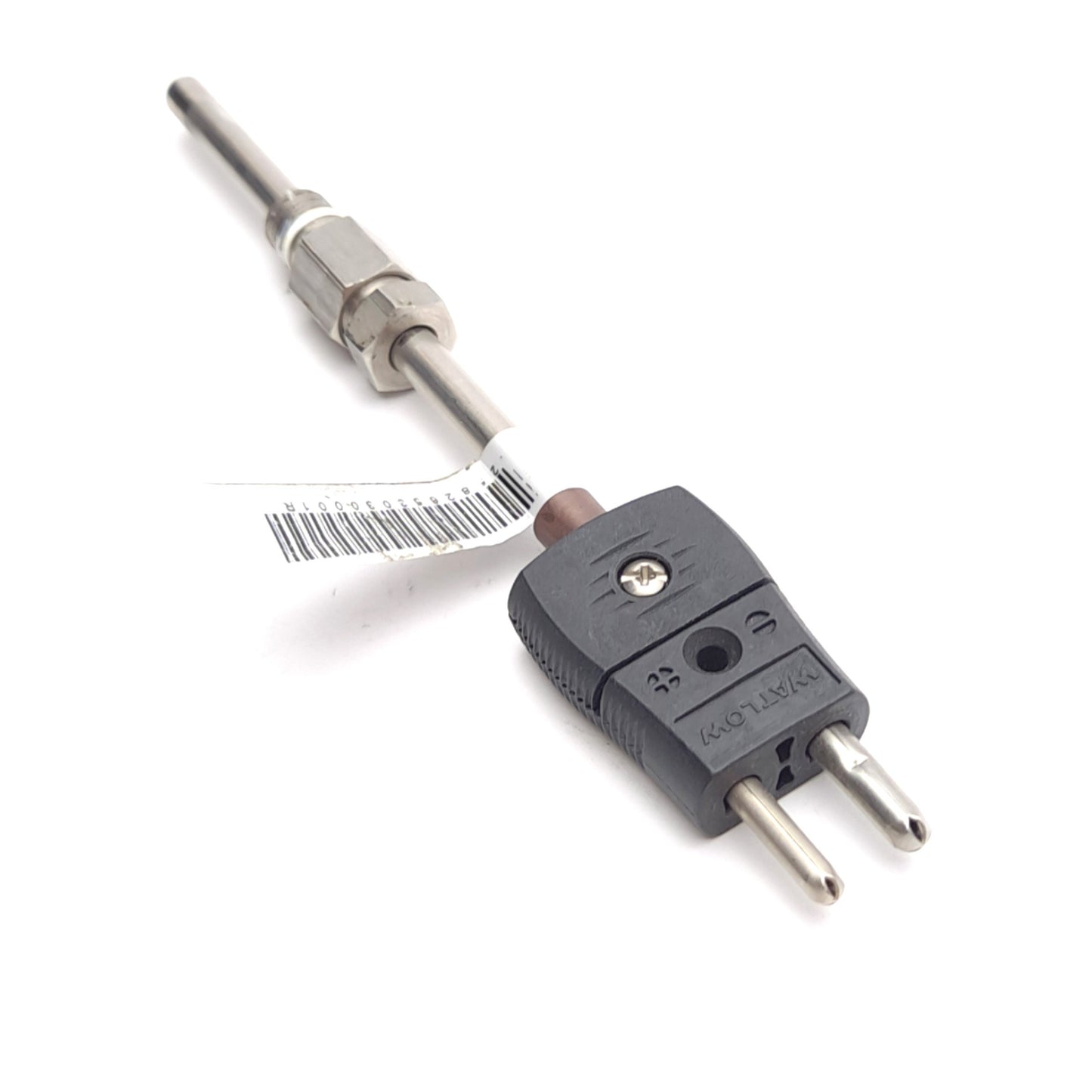 Used Watlow ACJA00A040UJ000 Thermocouple, 0.25" x 4" Sheath, Type J, 1/8" NPT Fitting