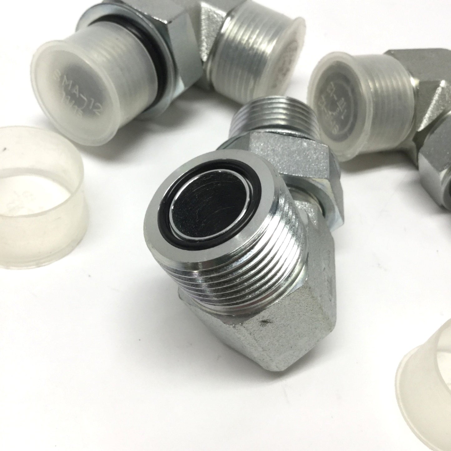 New – Open box Lot of 3 FS-6801-12-12 Hydraulic Fitting 90° Male Elbow 3/4" Face Seal to ORB
