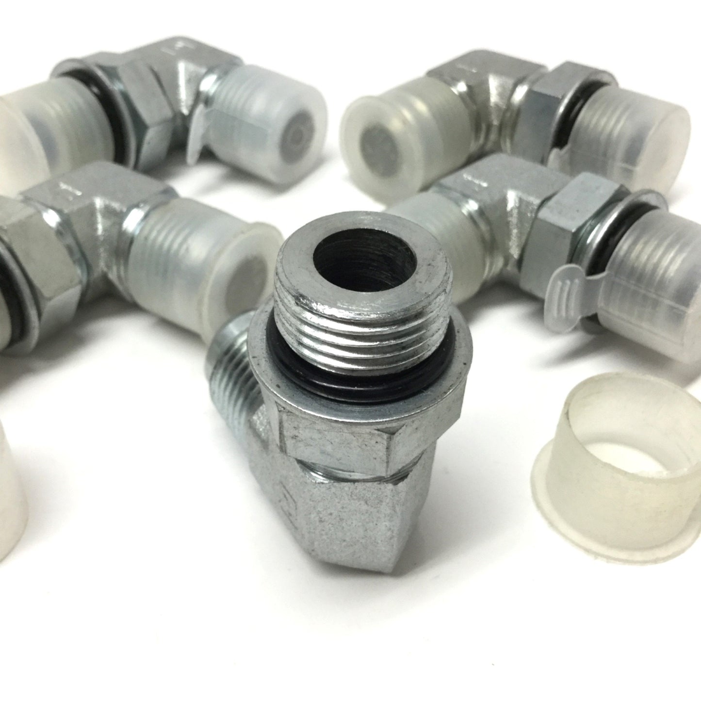 New – Open box Lot of 5 6801-10-10 Hydraulic Fitting 90° Male Elbow 5/8" JIC 37° Flare x ORB