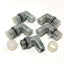 New – Open box Lot of 5 6801-10-10 Hydraulic Fitting 90° Male Elbow 5/8" JIC 37° Flare x ORB