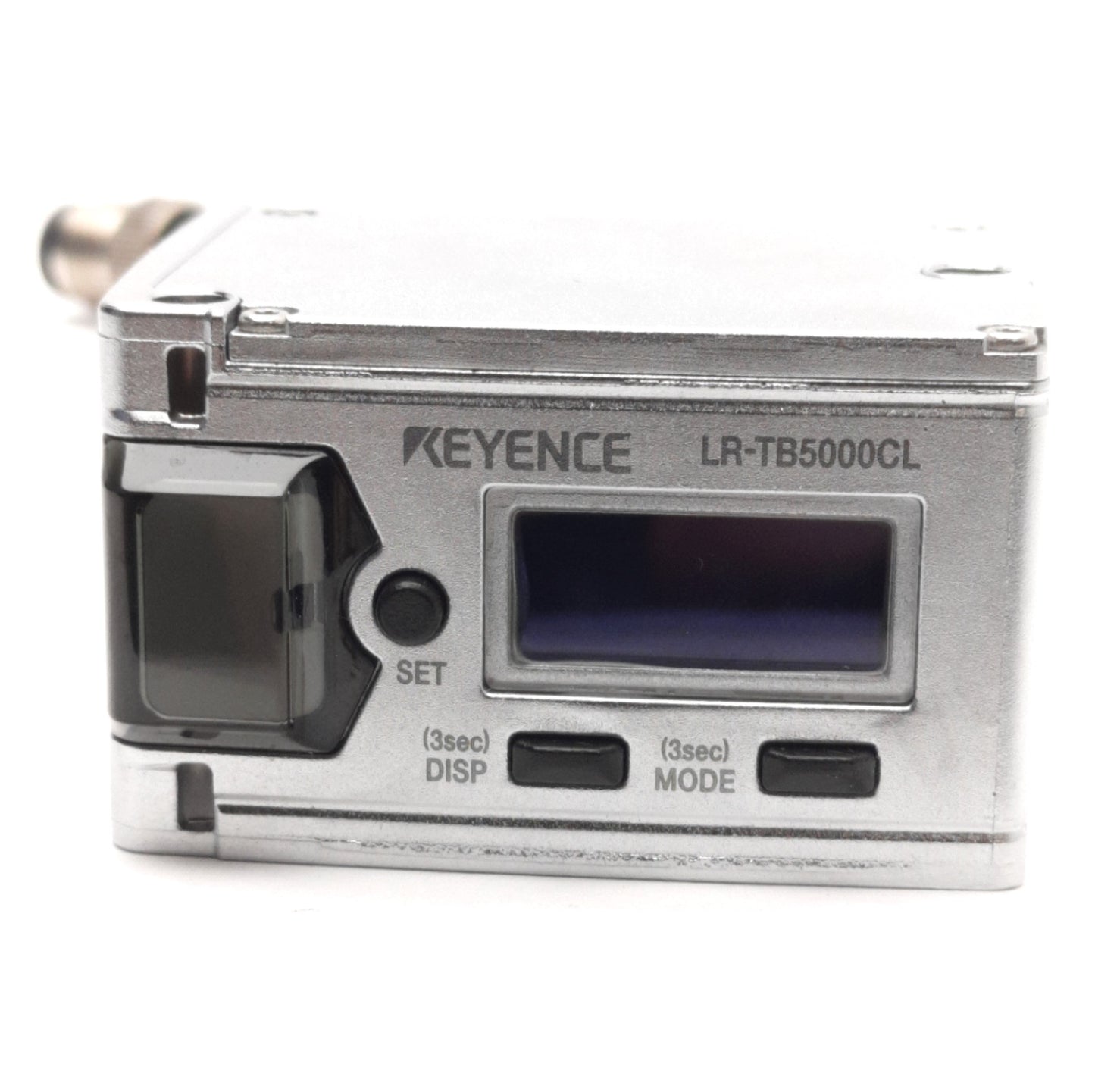 Used Keyence LR-TB5000CL Laser Sensor 60-5000mm Range, 24VDC, PNP/NPN, M12 5-Pin