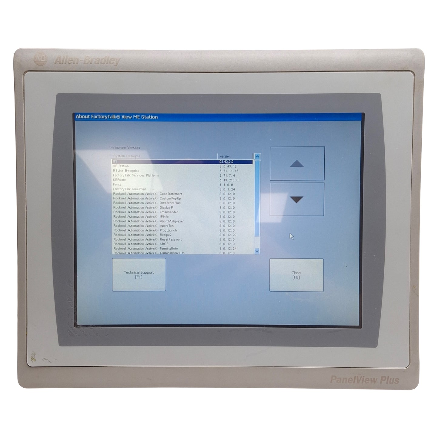 Used Allen Bradley 2711P-T10C21D8S PanelView Plus 7 Touchscreen HMI 10.4" *Scratched*