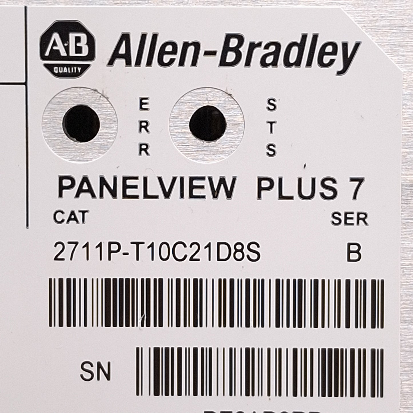 Used Allen Bradley 2711P-T10C21D8S PanelView Plus HMI Touch Monitor 10.4" *Scratched*