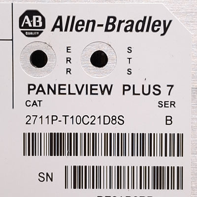 Used Allen Bradley 2711P-T10C21D8S PanelView Plus HMI Touch Monitor 10.4" *Scratched*
