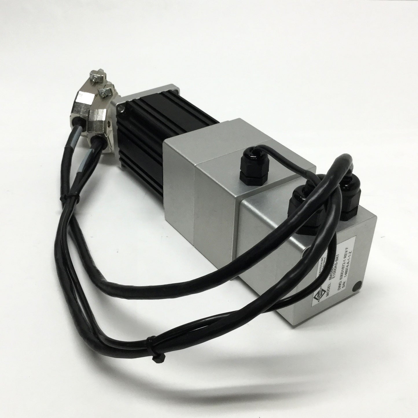 Used Aerotech BMS60-AH-D25-E1000AS-BK1 Servo Motor 2400RPM 1000ppr NEMA23 w/Brake