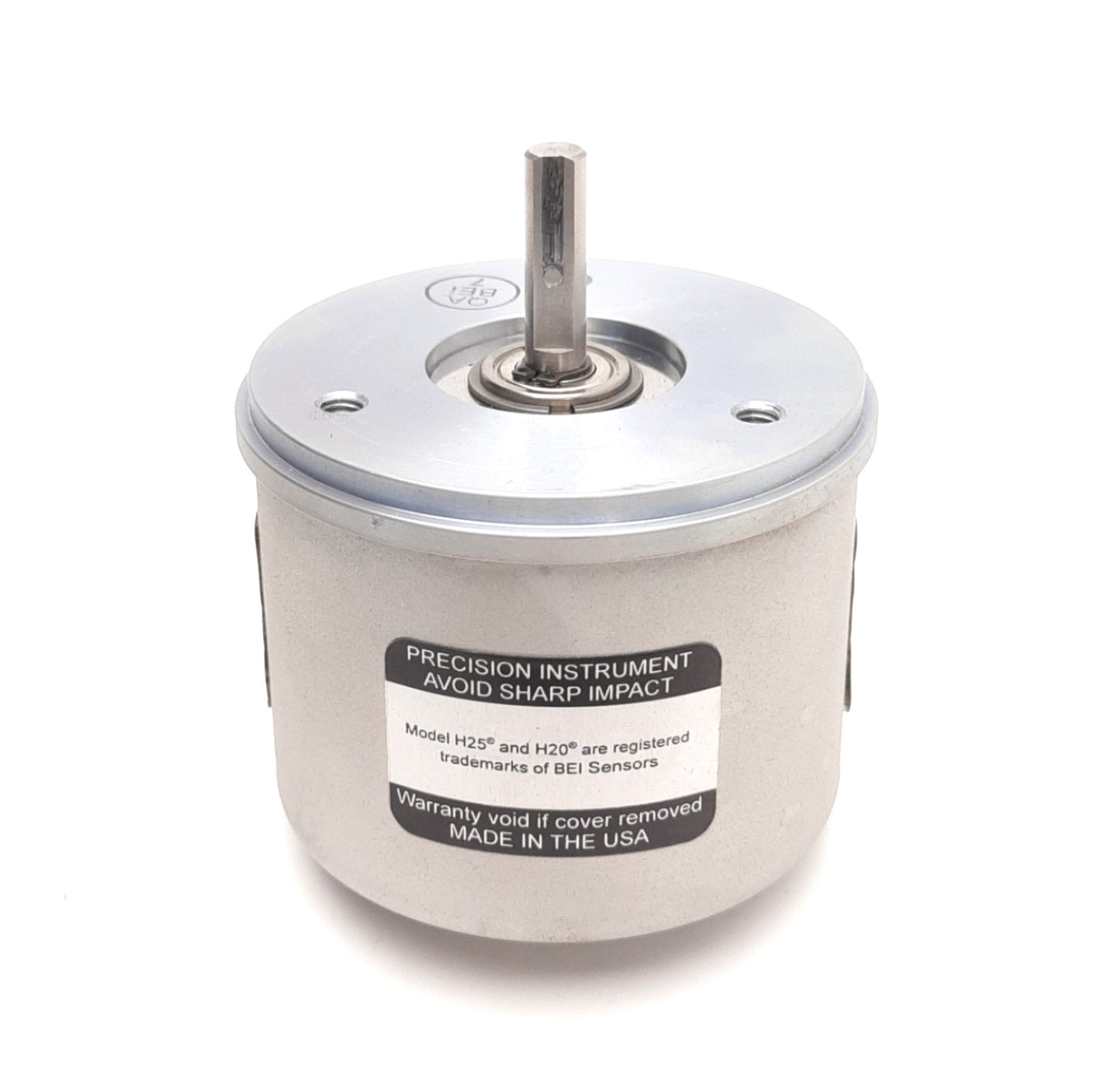 Used BEI L25G-F1-1000-ABZC-28V/5-ED15 Incremental Encoder, 1000/CPT, 5-28VDC, DB-15M