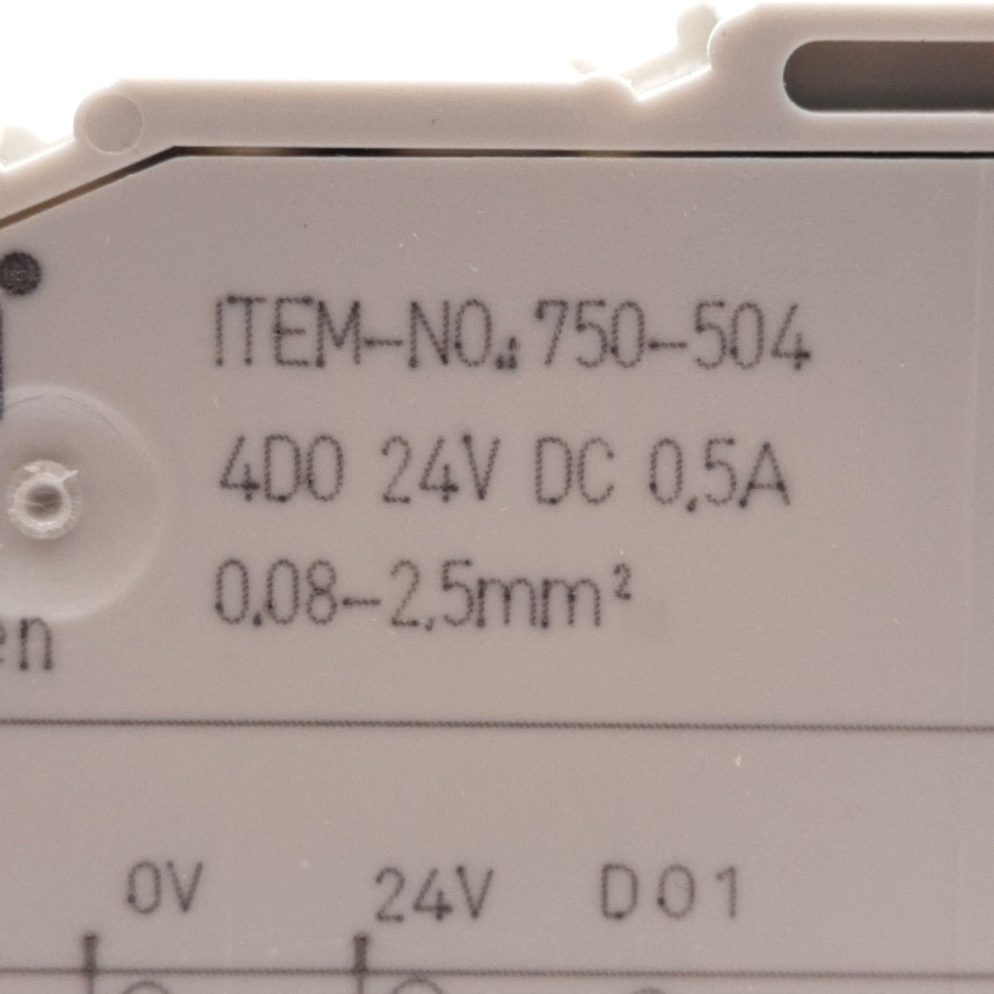 Used Lot of 3 WAGO 750-504 Digital Output Module, 4-Channel, 24VDC 0.5A, DIN Rail