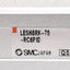 Used SMC LECP6P1D-LESH8RK-75 Step Motor Controller & Electric Linear Actuator, 24VDC