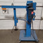 Used Progressive Machine Co 609-RH Powered Payoff Unwinder 11.5"W Spindle, 120VAC