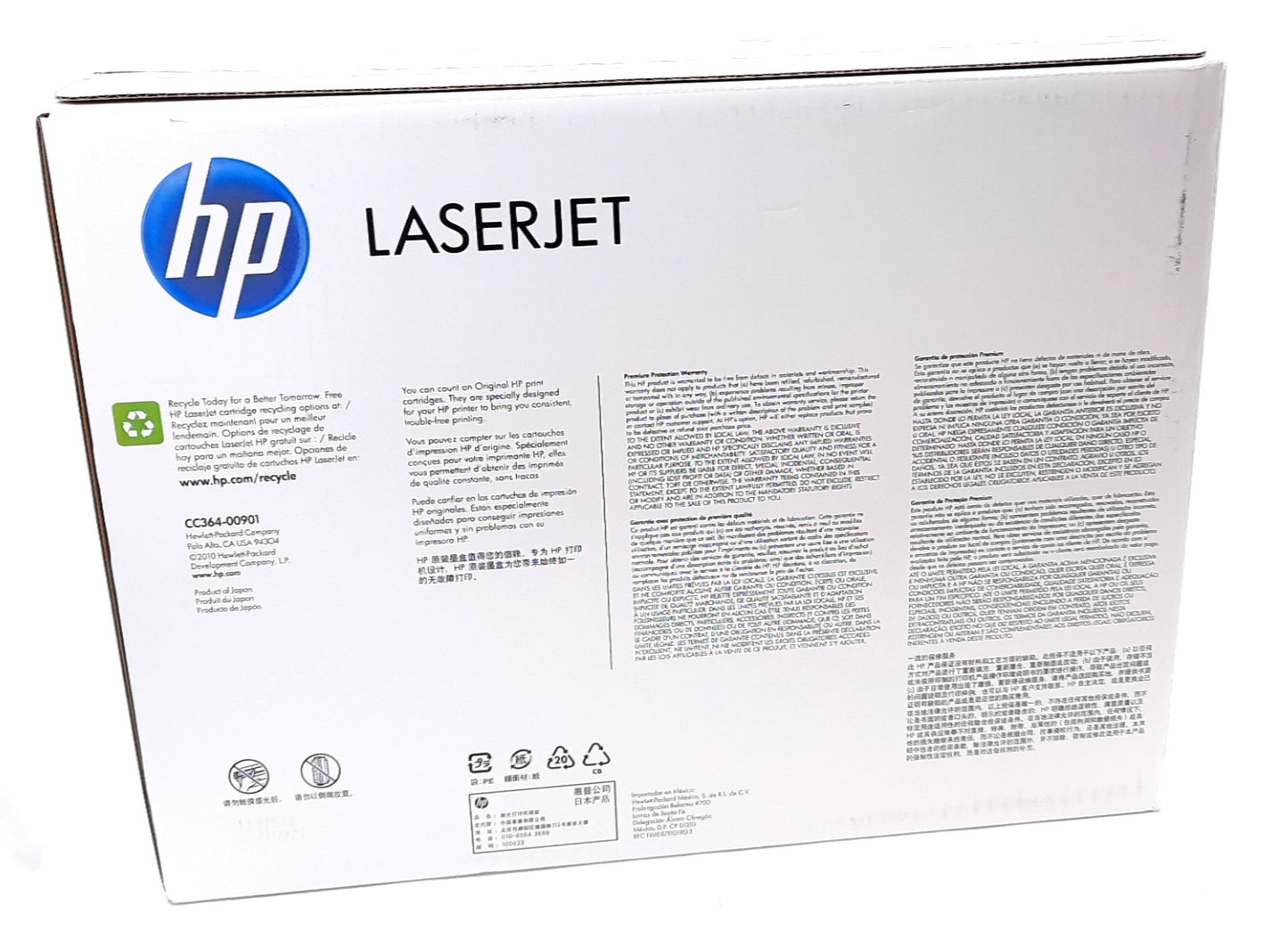 New HP CC364A Laserjet Print Cartridge 64A Black 10,000 Yield, P4014, P4015, P4515