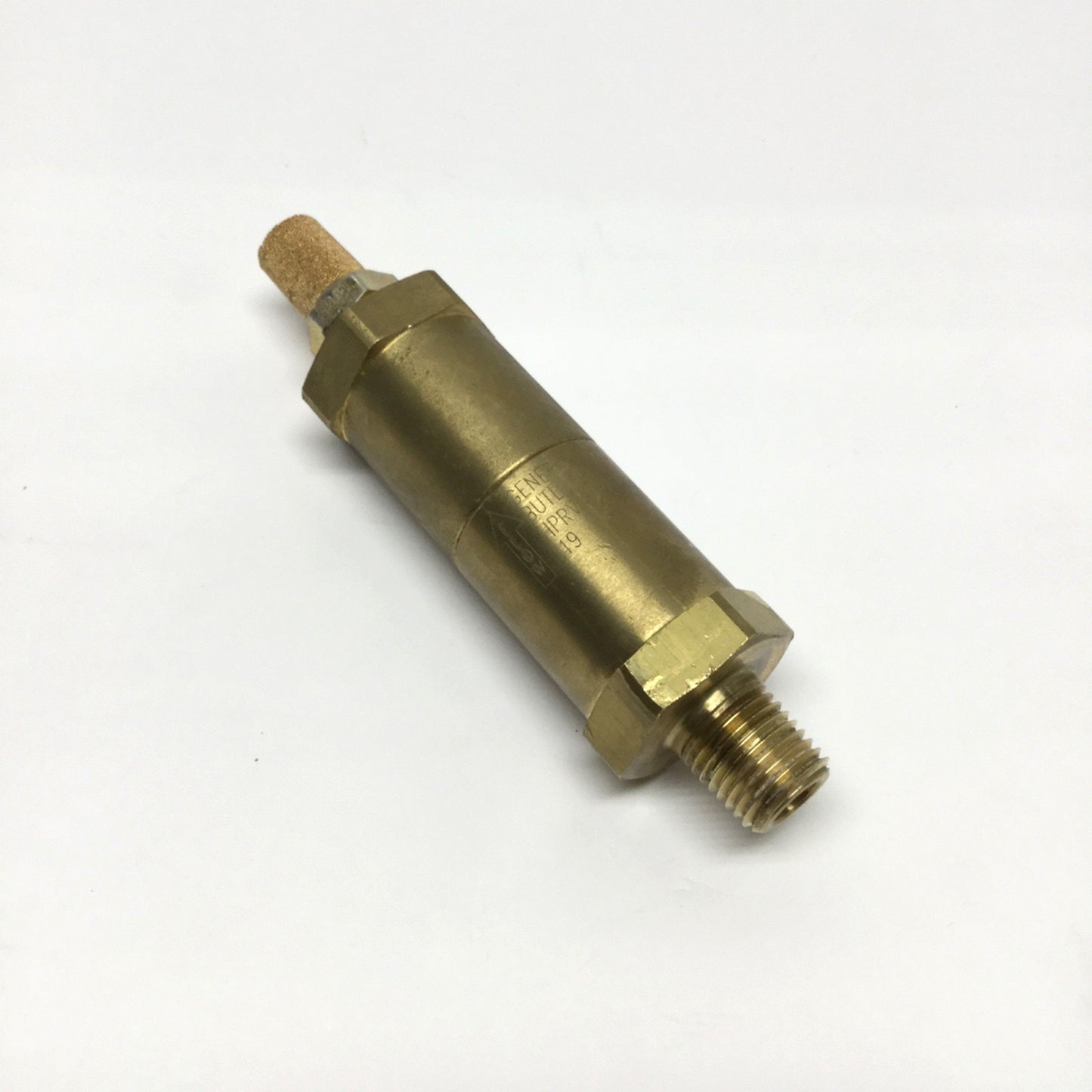 Used Generant HPRV-250B-V-300 Brass High Pressure Relief Valve 300psi, 1/4" NPT