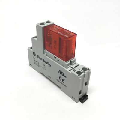 Used Allen Bradley 700-HPSXZ24 Safety Relay DPDT 24VDC Coil, 8A 250VAC w/Socket