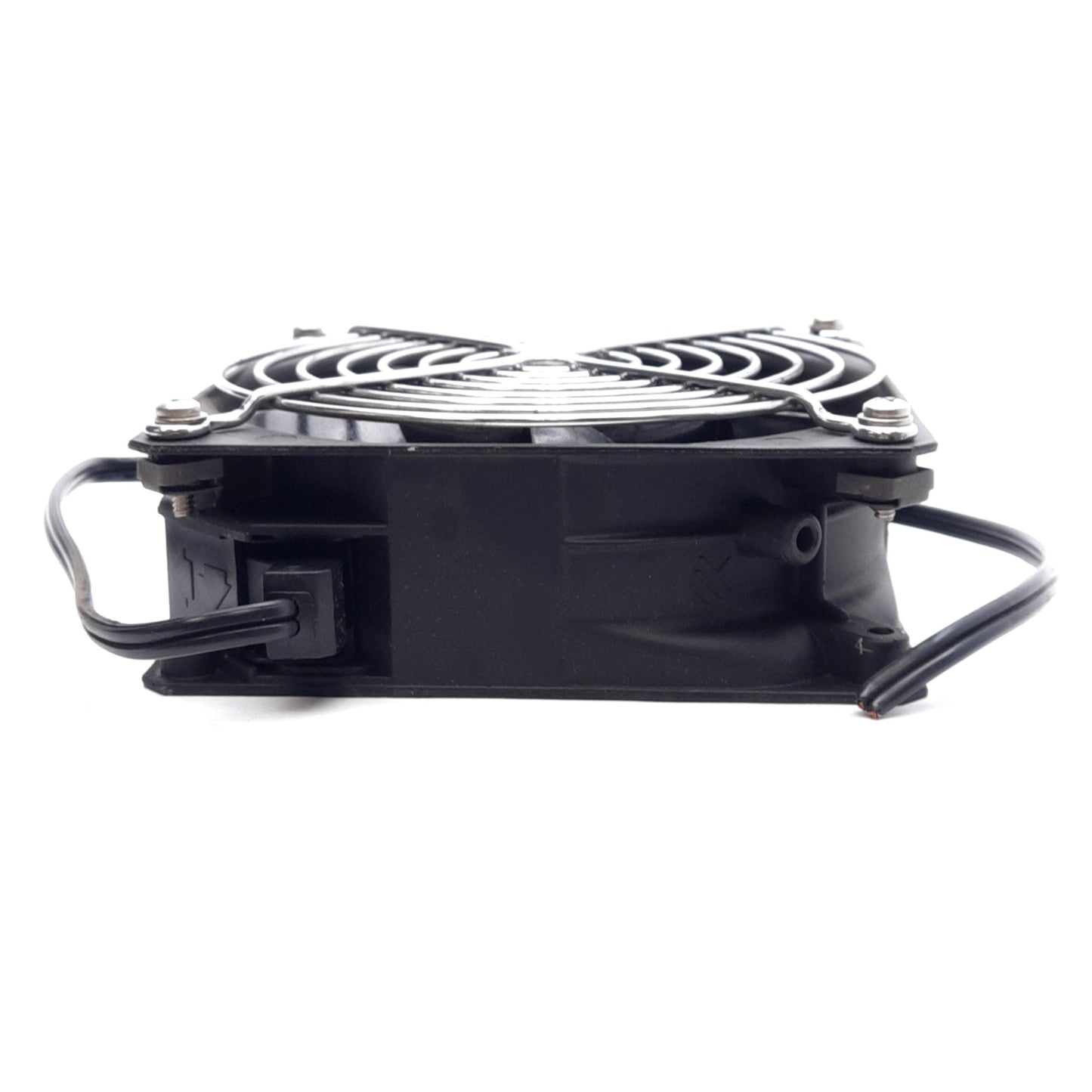 Used ETRI 125XR0281090 Cooling Fan, 220VAC 15W, 112.36CFM, 3200RPM, 48dBA, 4.75x4.75"
