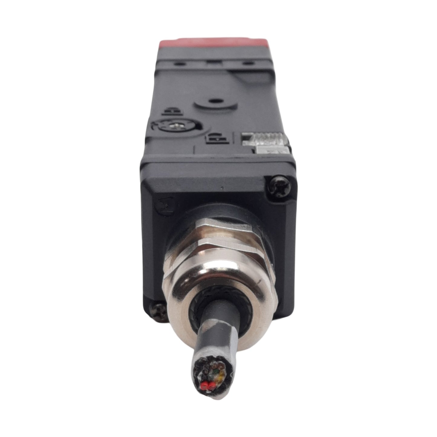 Used Omron D4SL-N3NFG-DN Safety Door Guard Interlock Switch, 24VDC Coil, 120VAC 1.5A