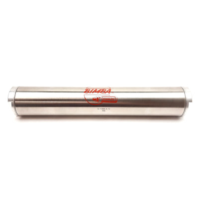 Used Bimba D-11846-A-12 Air Reservoir, 2.5in Bore, 250PSI, 1/4in NPT Ports, 304SS