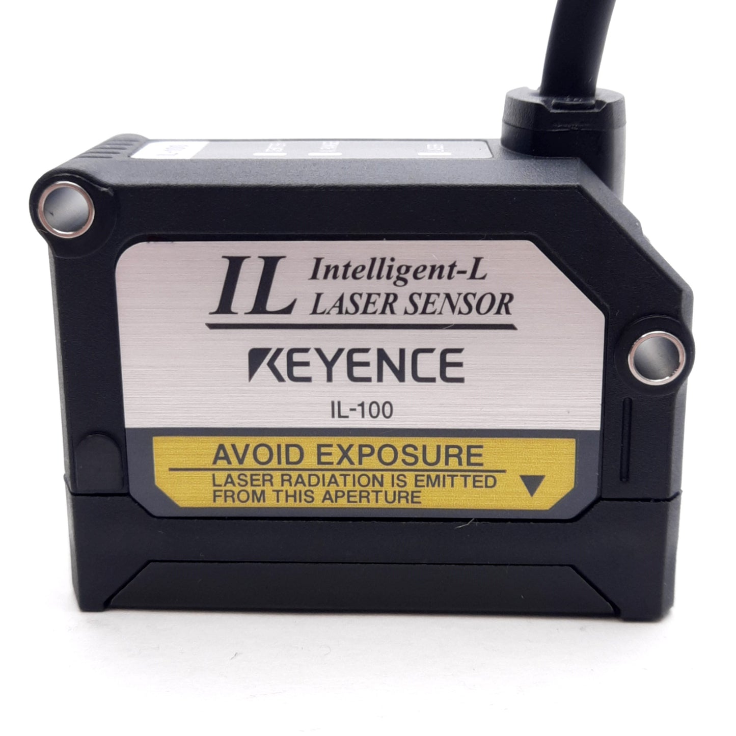 Used Keyence IL-100 Intelligence L Laser Sensor, 100mm Reference, 75-130mm Range