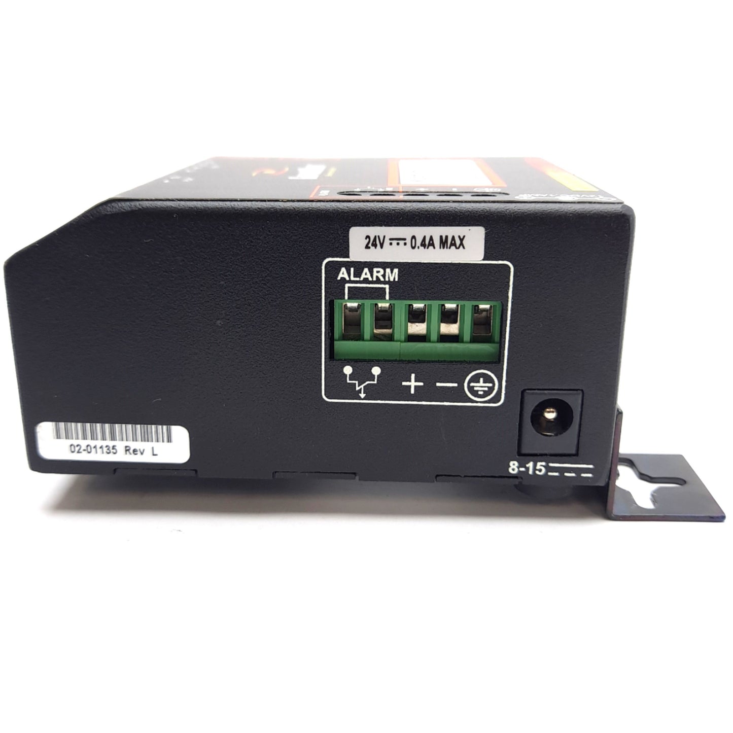 Used GarrettCom ES42H-24VDC Hardened Edge Switch, 10/100 RJ-45 (x4), Fiber Ports (x2)