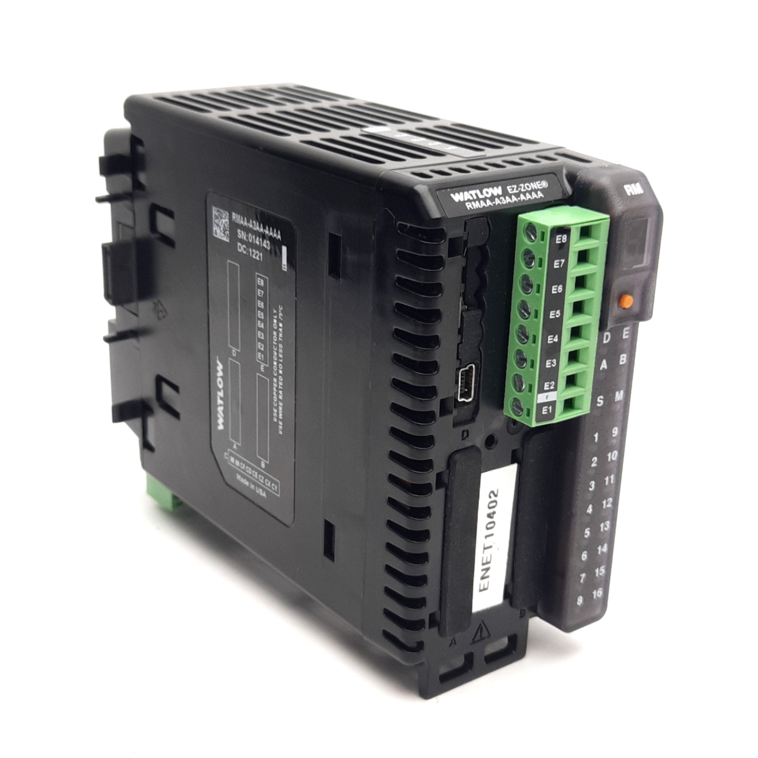 Watlow RMAA-A3AA-AAAA Access Module, 24-28V, EtherNetIP/Modbus Communi ...
