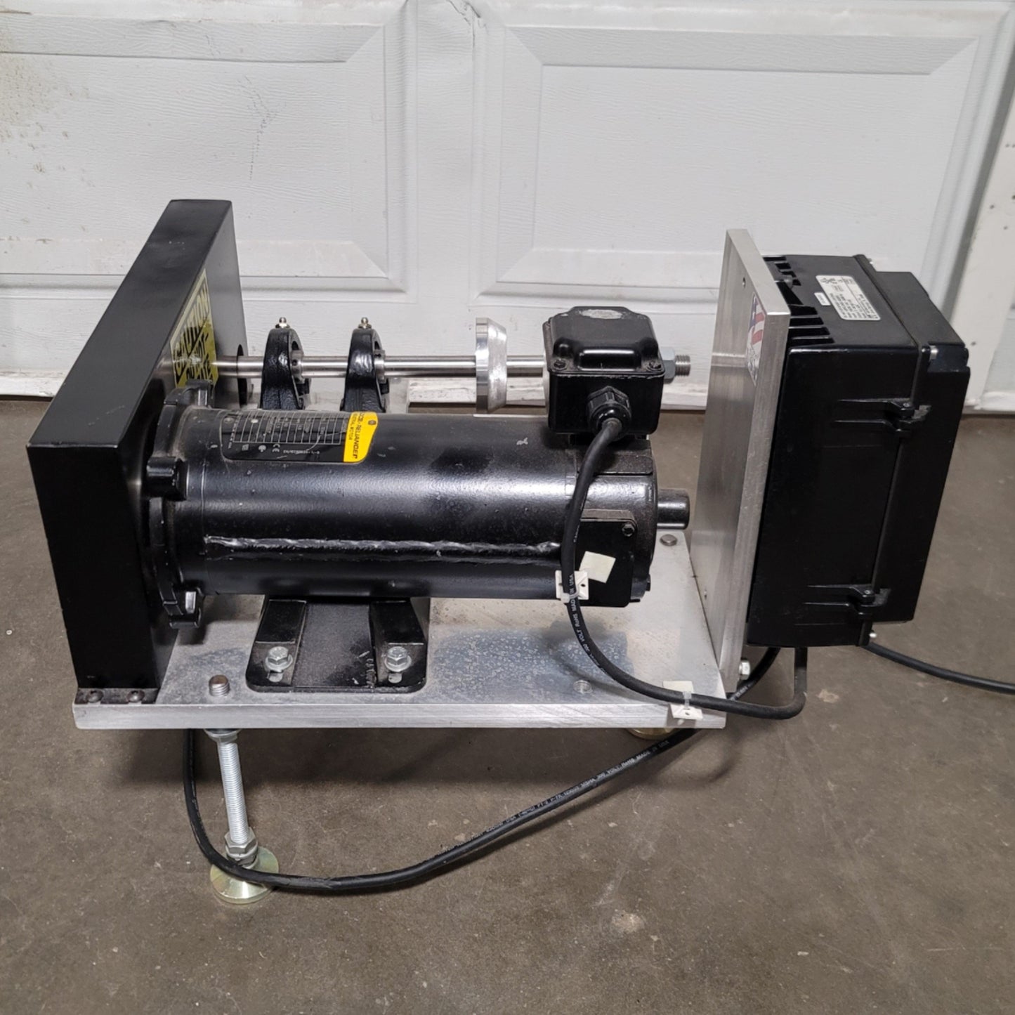 Used Randcastle 8" Wide Parallel Torque Winder For Standard 3" Paper Cores 120VAC 4A