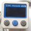 Used SMC ZSE40AF-N01-T Digital Pressure Switch, –14.50 to 14.50 psi, 1/8" NPT