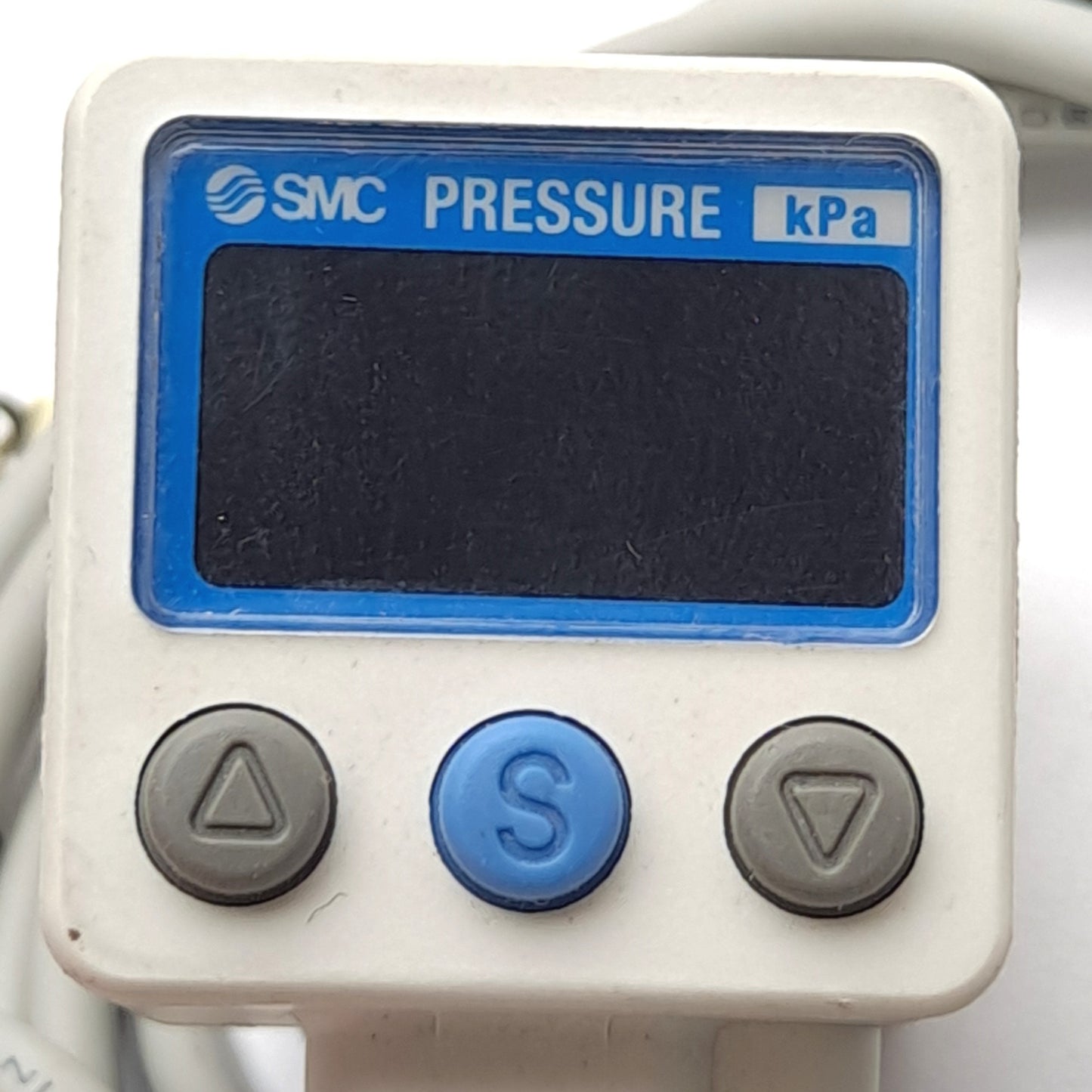 Used SMC ZSE40AF-N01-T Digital Pressure Switch, –14.50 to 14.50 psi, 1/8" NPT