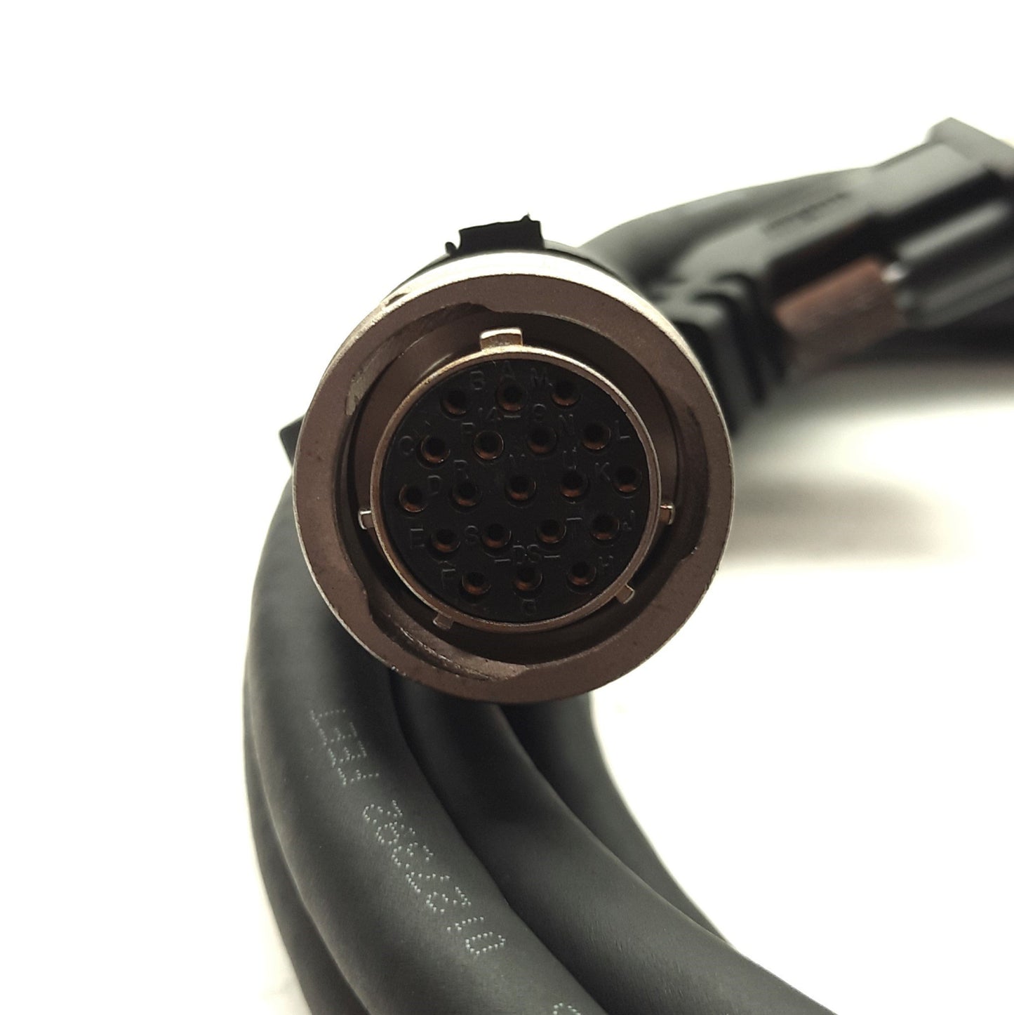 Used Allen Bradley 2090-UXNFBN-S03 N Series Motor Feedback Cable MS 19-Pin to DB15 3m