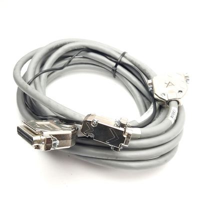 Used Aerotech C19281-50 630C1928-1 Brushless Feedback Cable DB9F, DB25M/F